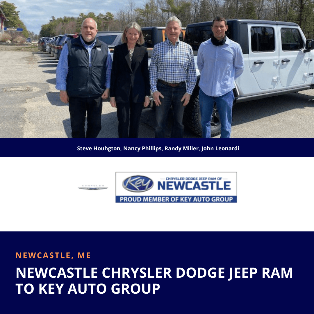 Newcastle Chrysler Dodge Jeep Ram Sold to Key Auto Group